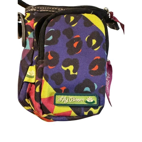 Lily Bloom Mini Crossbody Handbag Multi color Animal Print - Picture 1 of 4